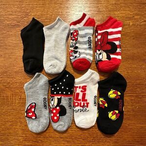 Girls Disney Minnie Mouse Socks